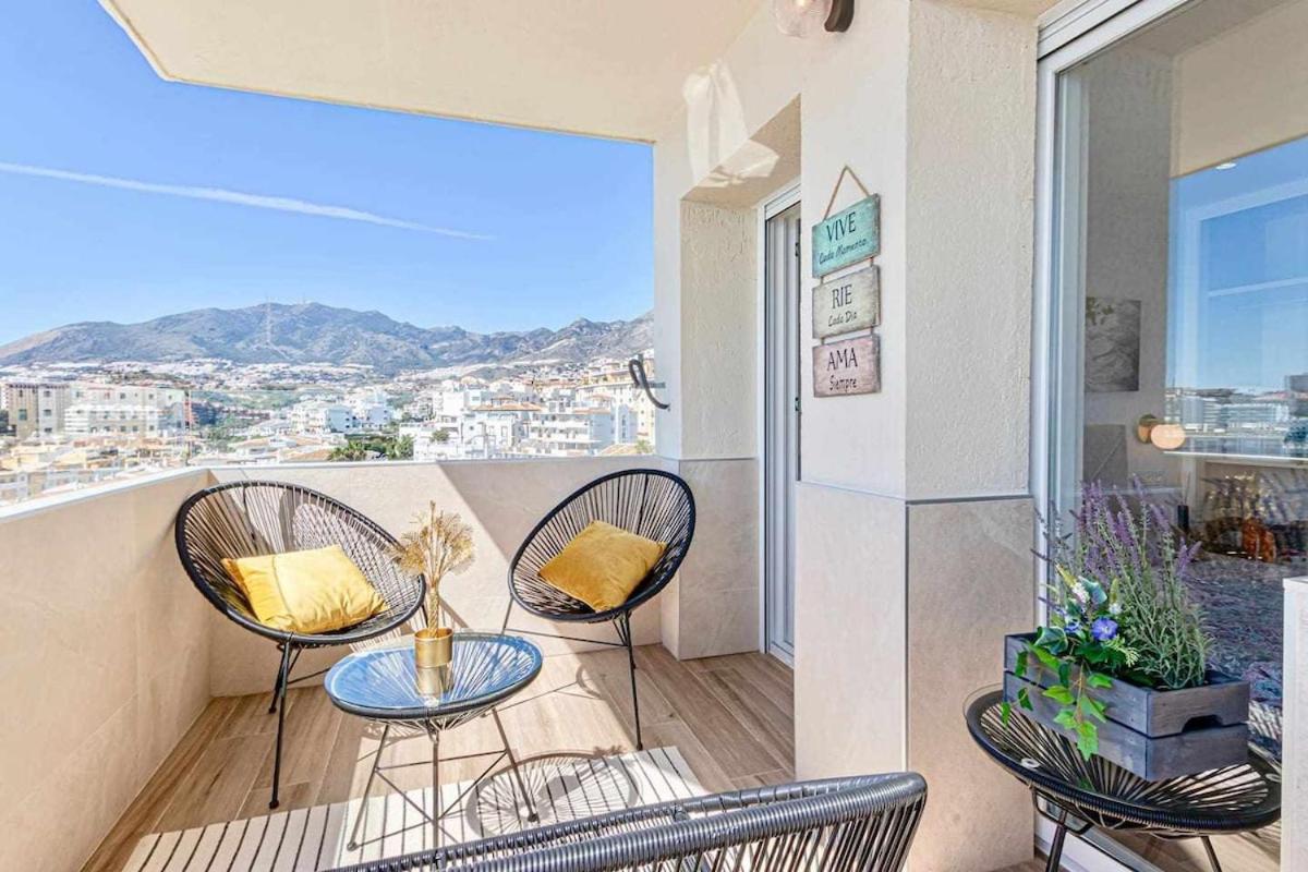 797 Holiday Rentals - Benalbeach- Moderno Piso Para 5 Con Vistas Al Mar Benalmádena Εξωτερικό φωτογραφία