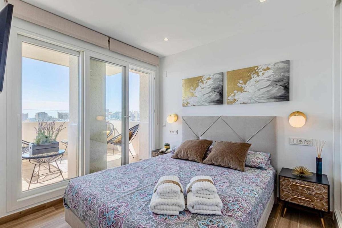 797 Holiday Rentals - Benalbeach- Moderno Piso Para 5 Con Vistas Al Mar Benalmádena Εξωτερικό φωτογραφία